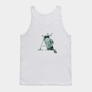 Flower Alphabet A Tank Top